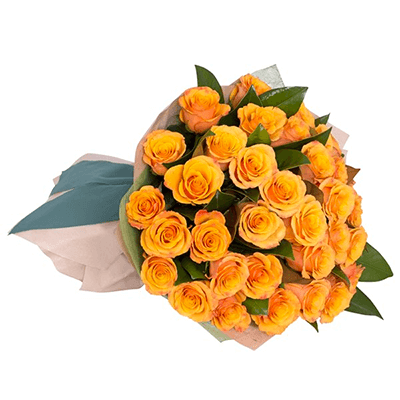 Buqu com 36 Rosas Amarelas