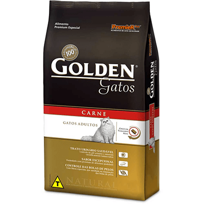 Rao Golden para Gatos Adultos Sabor Carne